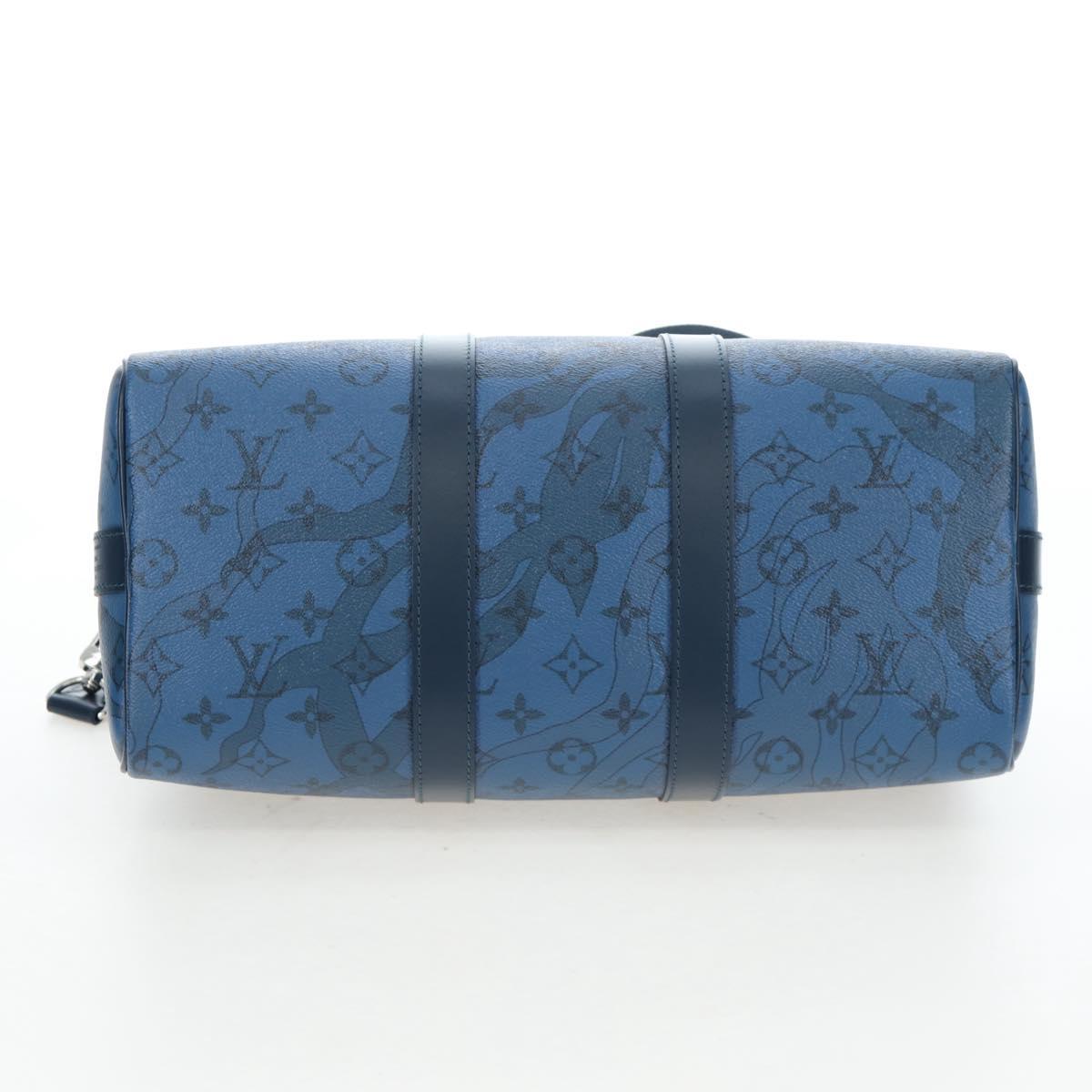 LOUIS VUITTON Monogram Aqua Garden Speedy Bandouliere 35 M22573 Auth 195516SAM