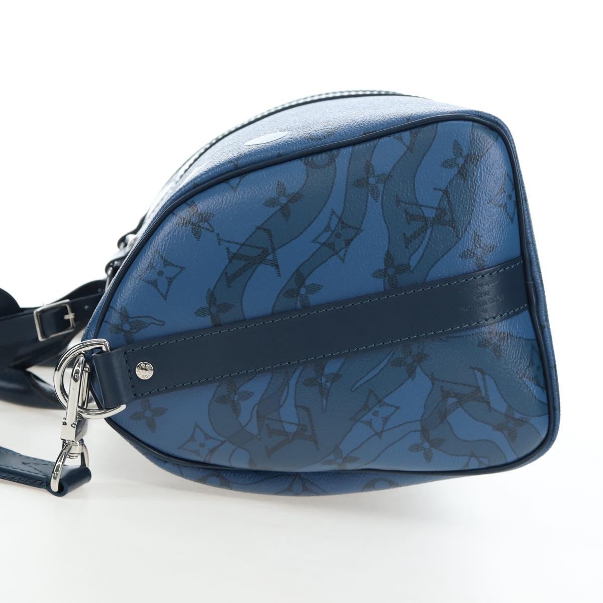 LOUIS VUITTON Monogram Aqua Garden Speedy Bandouliere 35 M22573 Auth 195516SAM