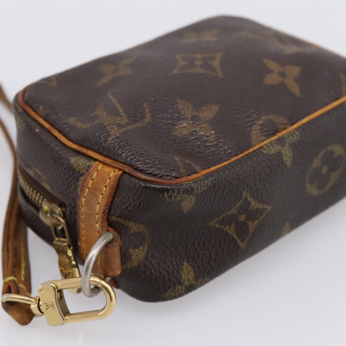 LOUIS VUITTON Monogram Trousse Wapity Pouch M58030 LV Auth 195528