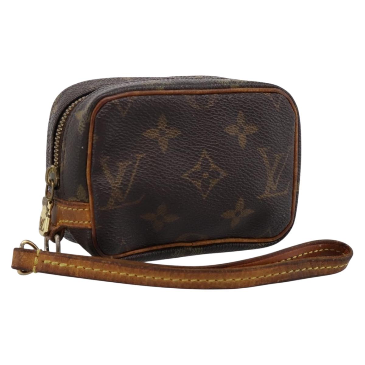 LOUIS VUITTON Monogram Trousse Wapity Pouch M58030 LV Auth 195528