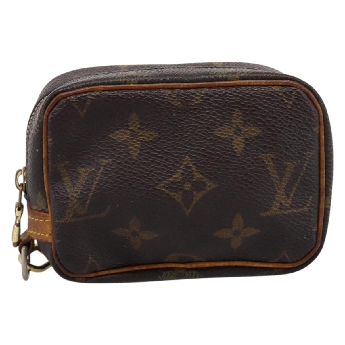 LOUIS VUITTON Monogram Trousse Wapity Pouch M58030 LV Auth 195528