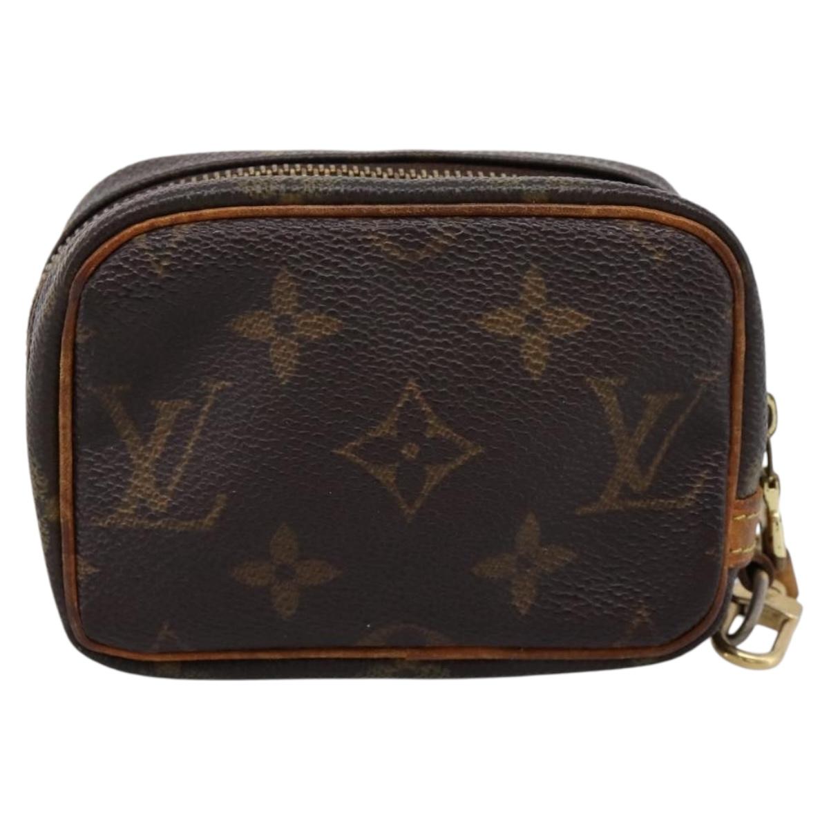 LOUIS VUITTON Monogram Trousse Wapity Pouch M58030 LV Auth 195528