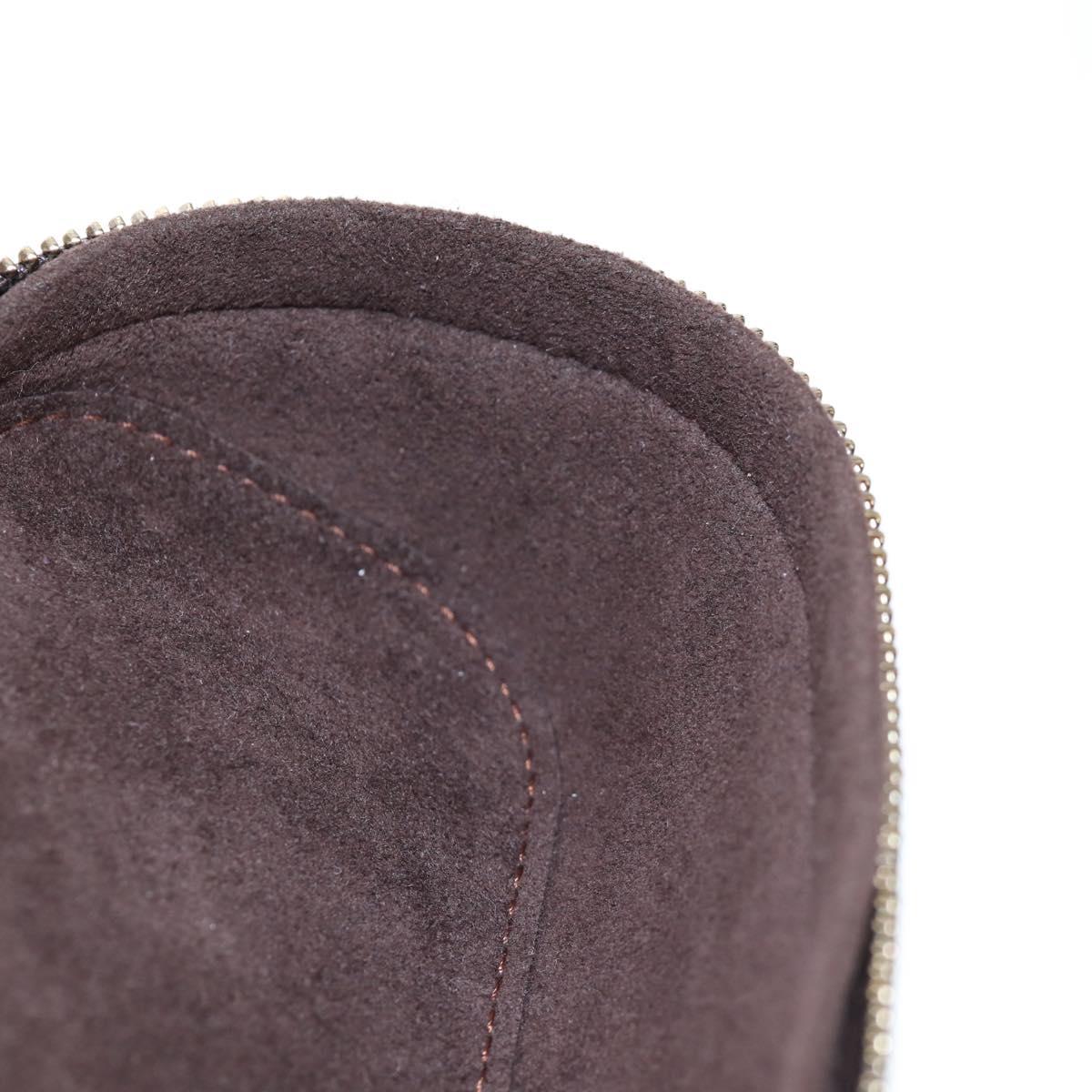 LOUIS VUITTON Damier Pop Glasses Case Yellow GI1034 LV Auth 195529M