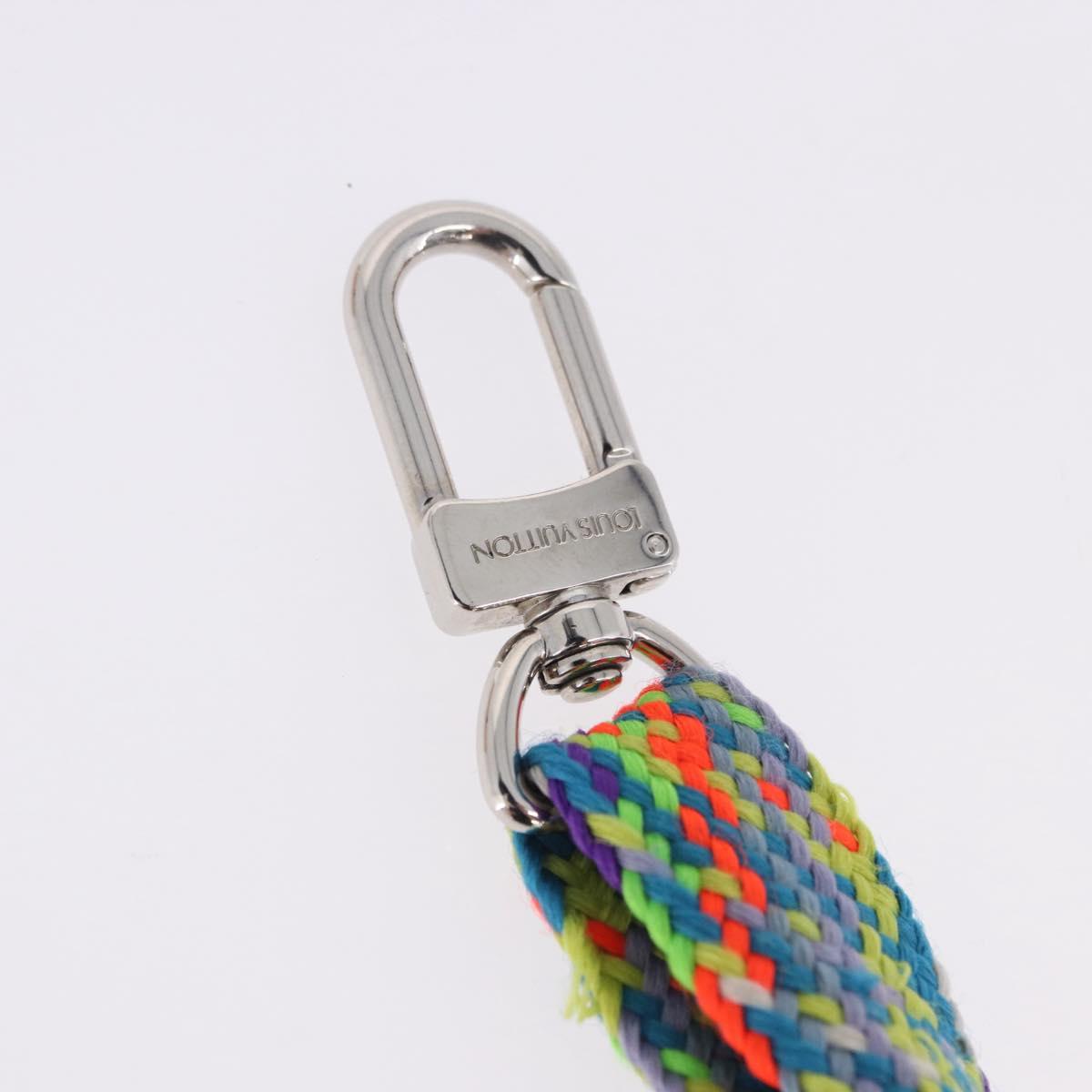 LOUIS VUITTON Porte Cles LV Play Key Ring metal Multicolor MP3450 Auth 195533M