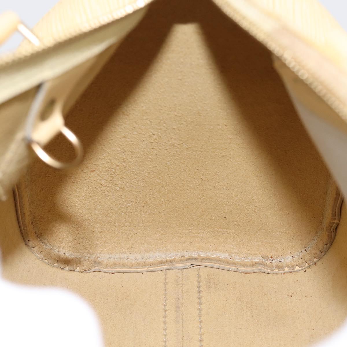 LOUIS VUITTON Epi Speedy 25 Hand Bag Vanilla M4301A LV Auth 195536