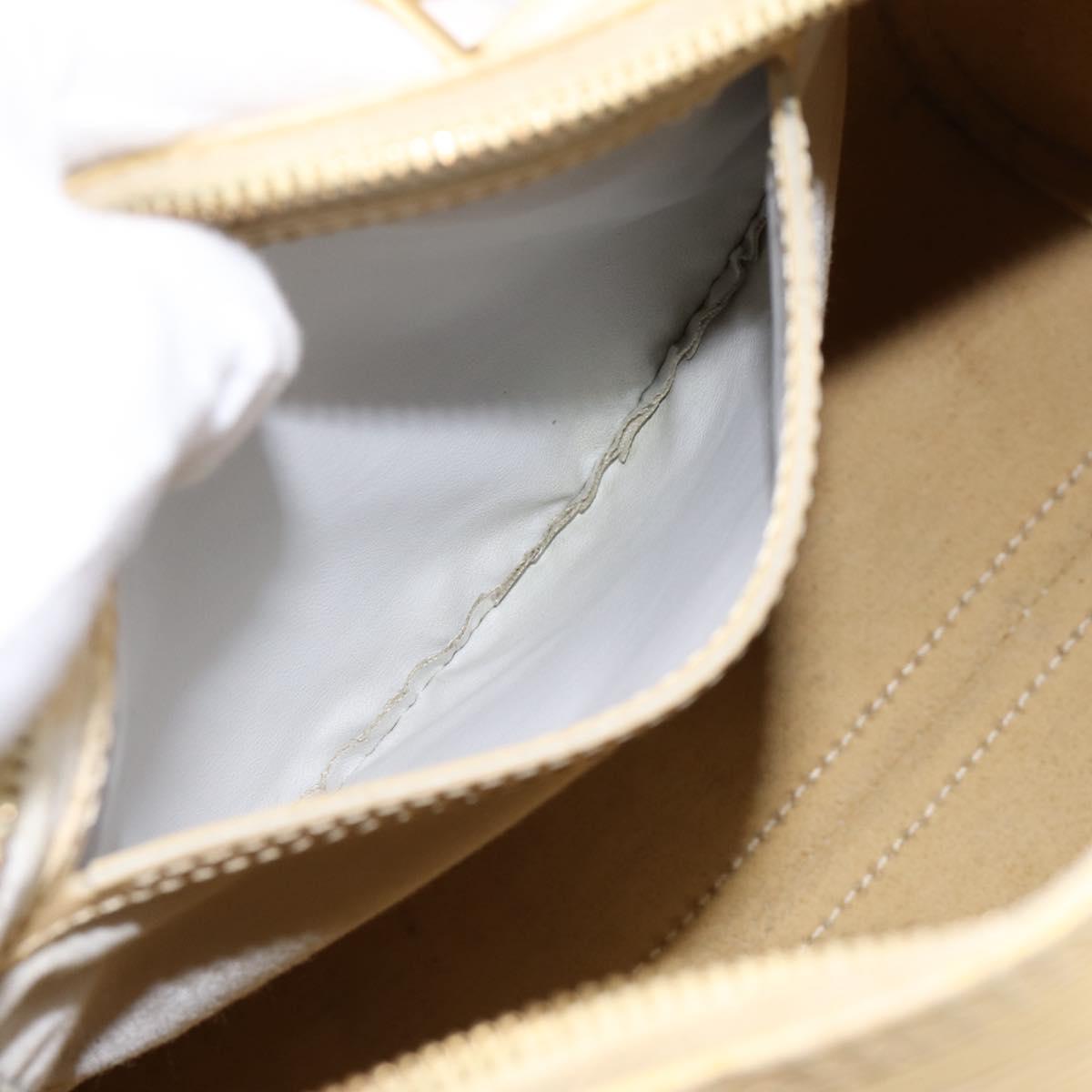 LOUIS VUITTON Epi Speedy 25 Hand Bag Vanilla M4301A LV Auth 195536