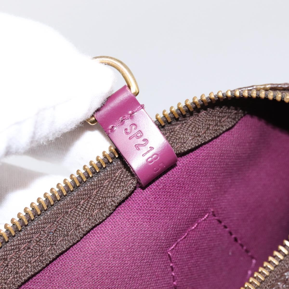 LOUIS VUITTON Monogram Totem Speedy 30 Hand Bag M41666 LV Auth 195541SM