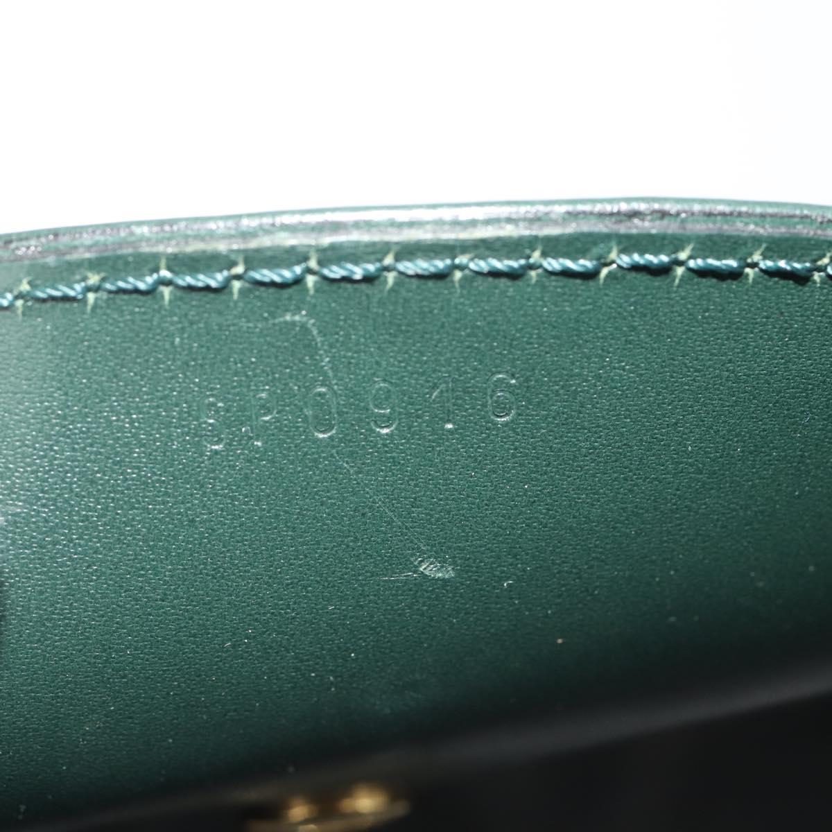 LOUIS VUITTON Taiga Bering Garment Cover Epicea M30134 LV Auth 195544V