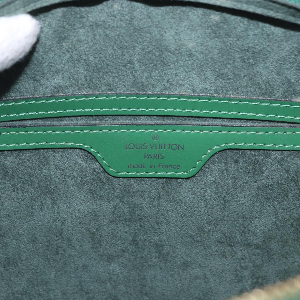 LOUIS VUITTON Epi Soufflot Hand Bag Green M52224 LV Auth 195553