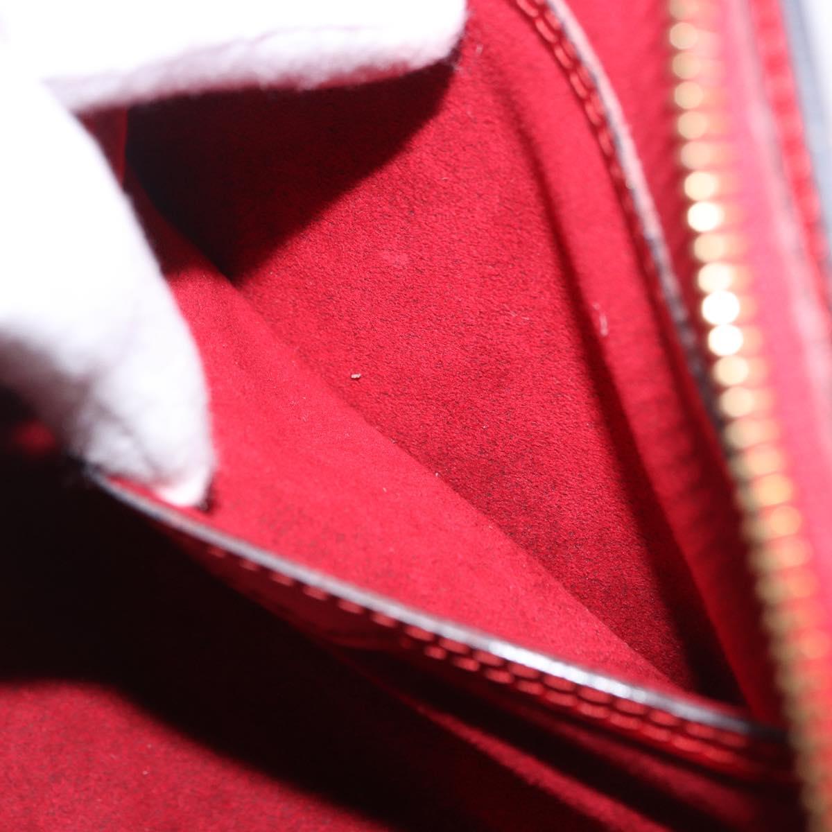 LOUIS VUITTON Epi Soufflot Hand Bag Red M52227 LV Auth 195555V
