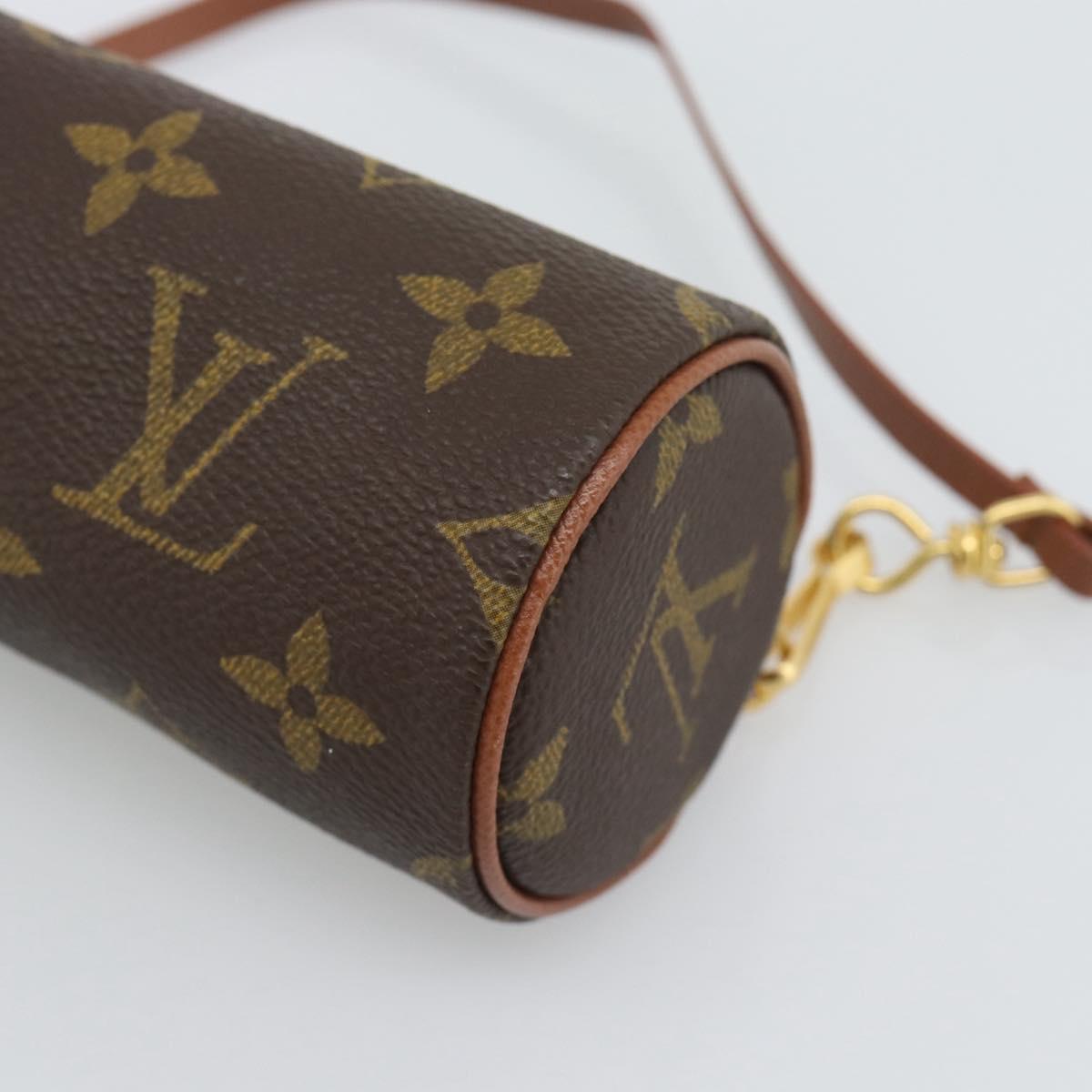 LOUIS VUITTON Monogram Papillon Pouch LV Auth 195556V
