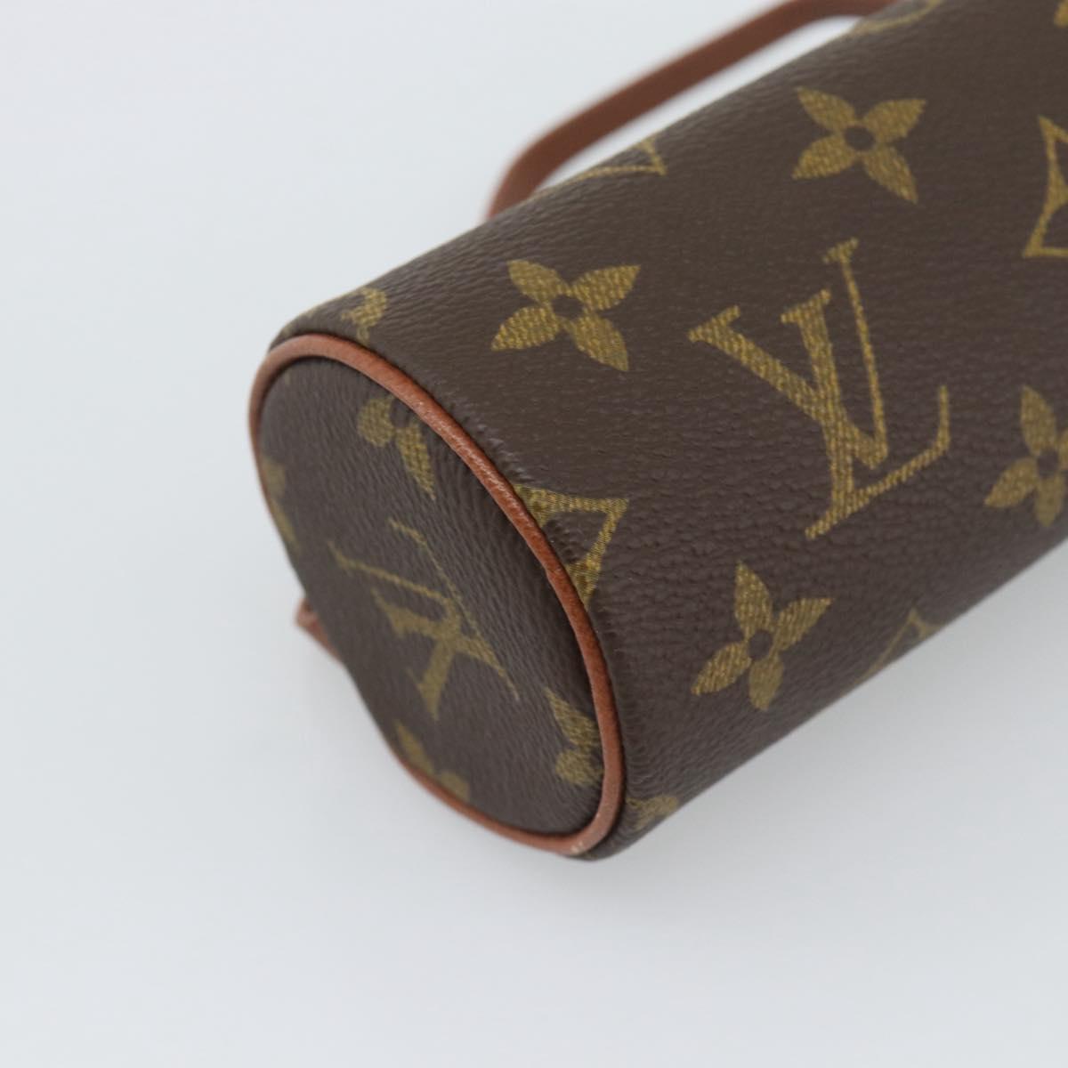 LOUIS VUITTON Monogram Papillon Pouch LV Auth 195556V