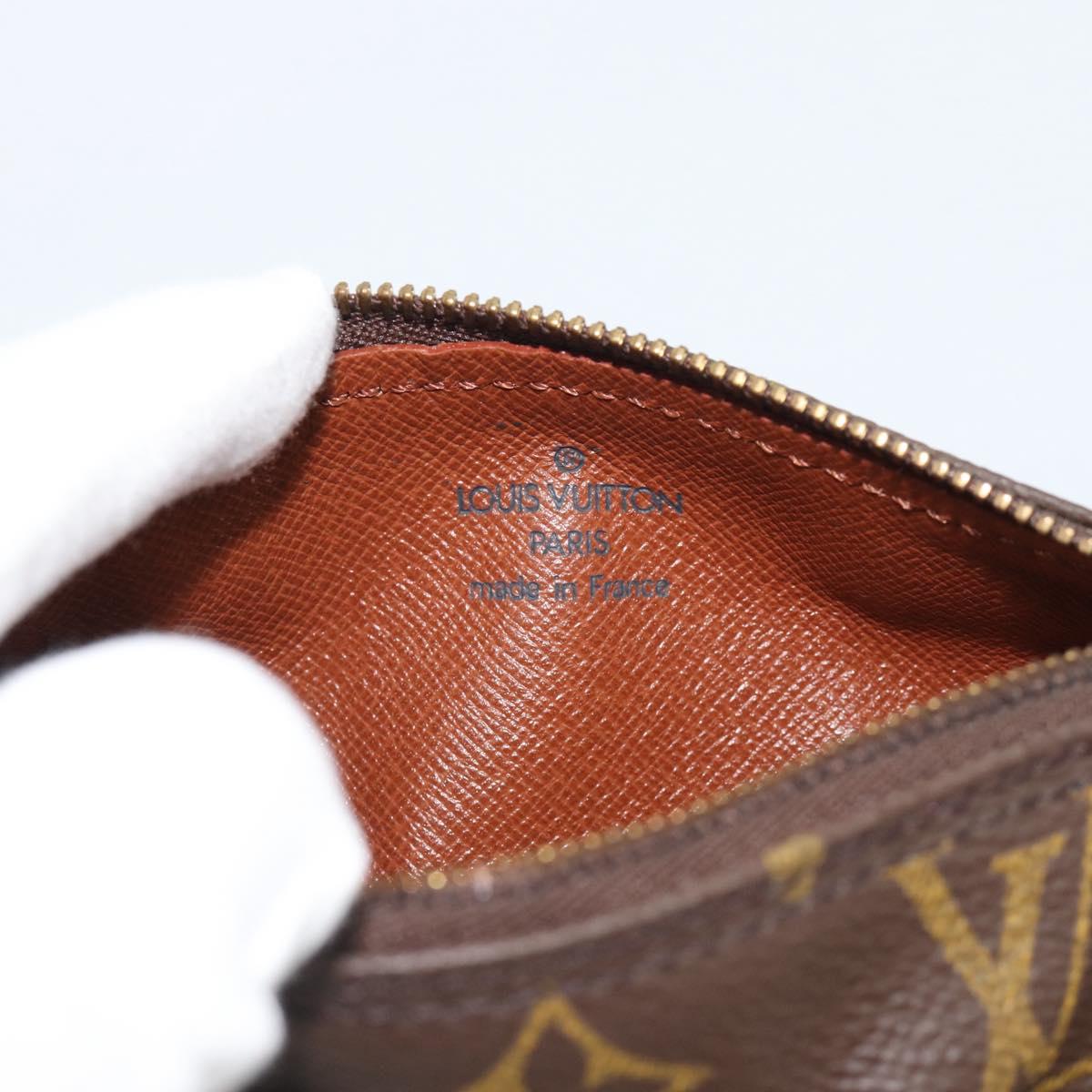 LOUIS VUITTON Monogram Papillon Pouch LV Auth 195556V