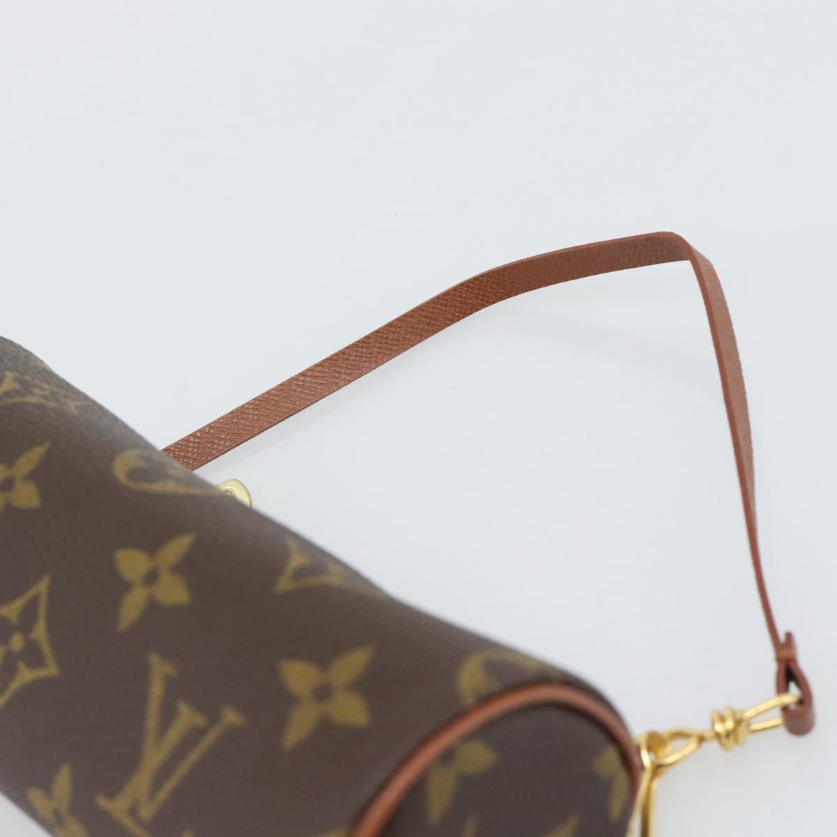 LOUIS VUITTON Monogram Papillon Pouch LV Auth 195556V