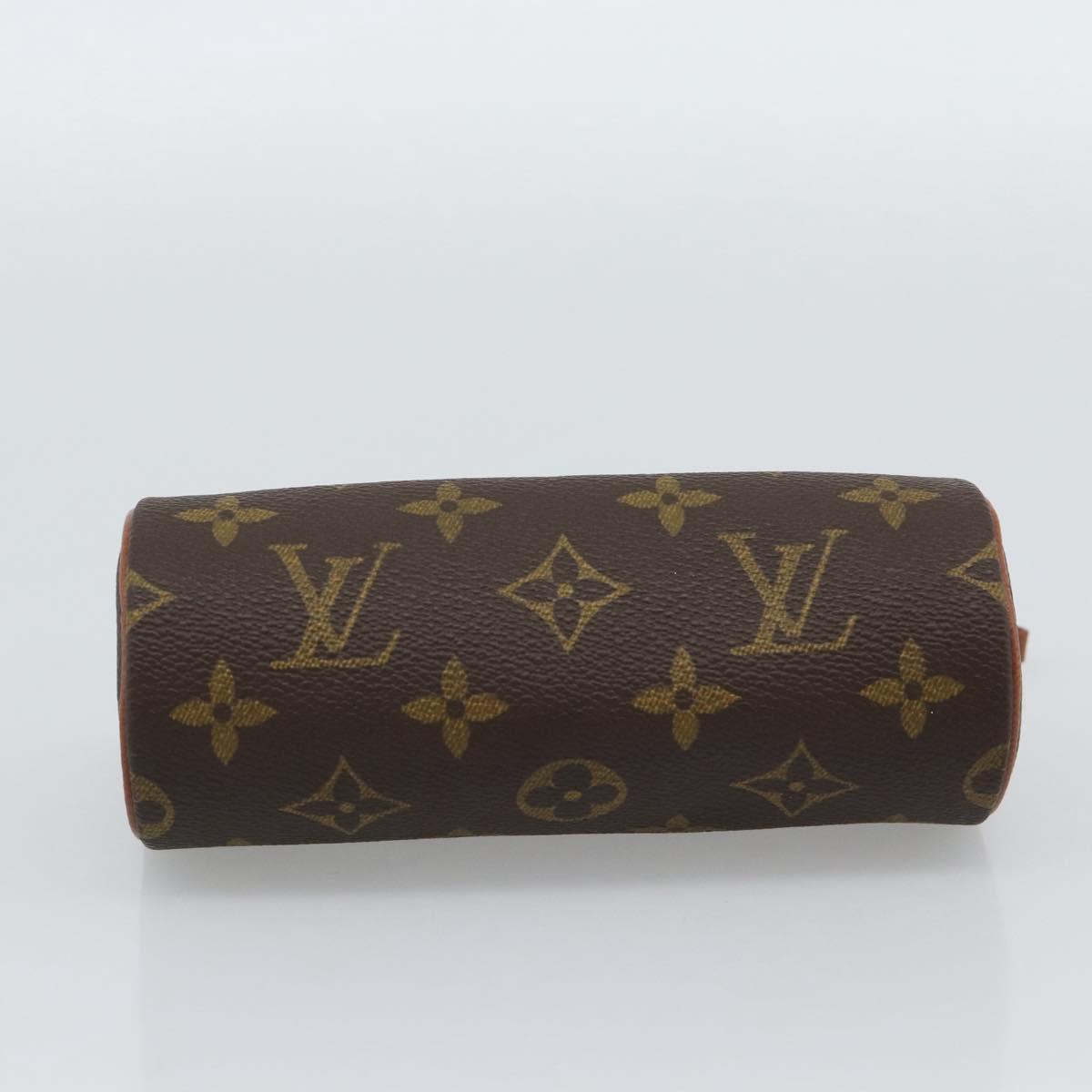 LOUIS VUITTON Monogram Papillon Pouch LV Auth 195556V