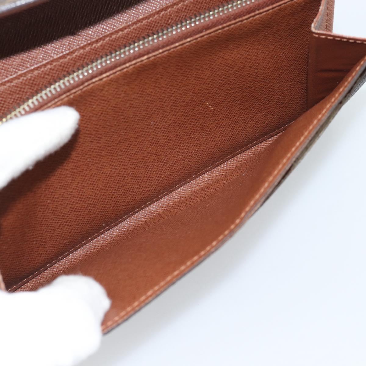 LOUIS VUITTON Monogram Portefeuille Sarah Long Wallet M60531 LV Auth 195560