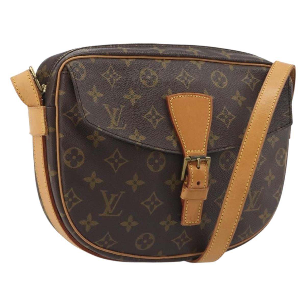 LOUIS VUITTON Monogram Jeune Fille GM Shoulder Bag M51225 LV Auth 195568A