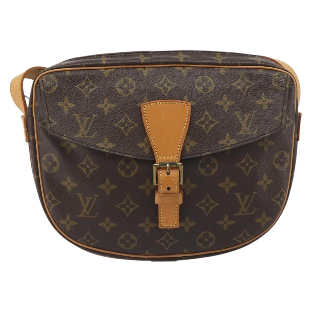 LOUIS VUITTON Monogram Jeune Fille GM Shoulder Bag M51225 LV Auth 195568A