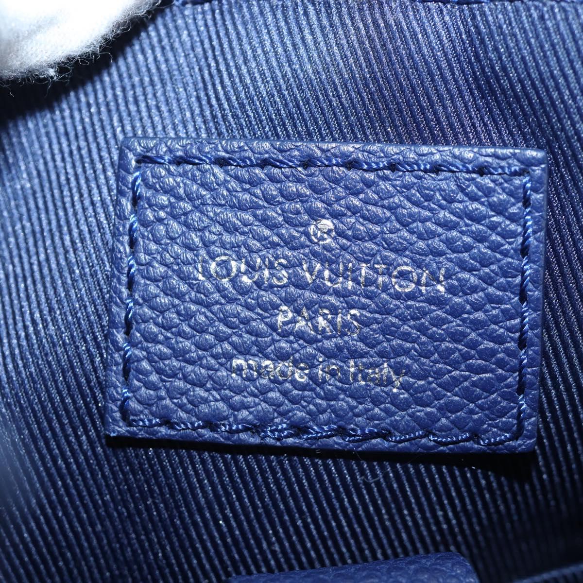 LOUIS VUITTON Monogram Bandana Randonnee PM Bag Blue M20562 LV Auth 195579M