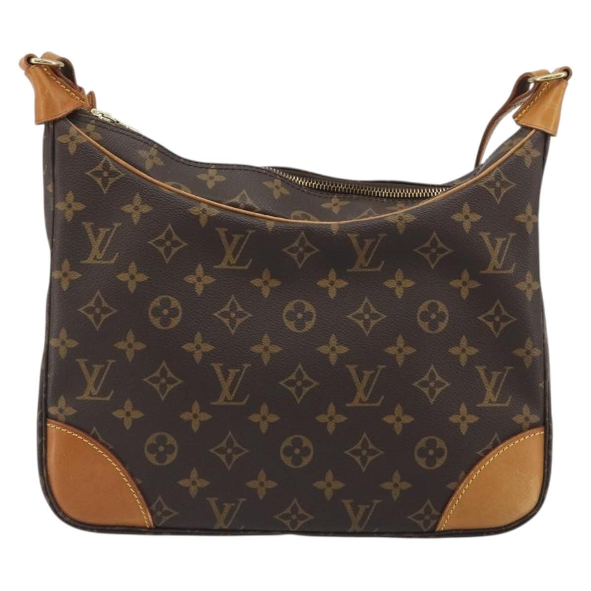 LOUIS VUITTON Monogram Boulogne 30 Shoulder Bag M51265 LV Auth 195580A