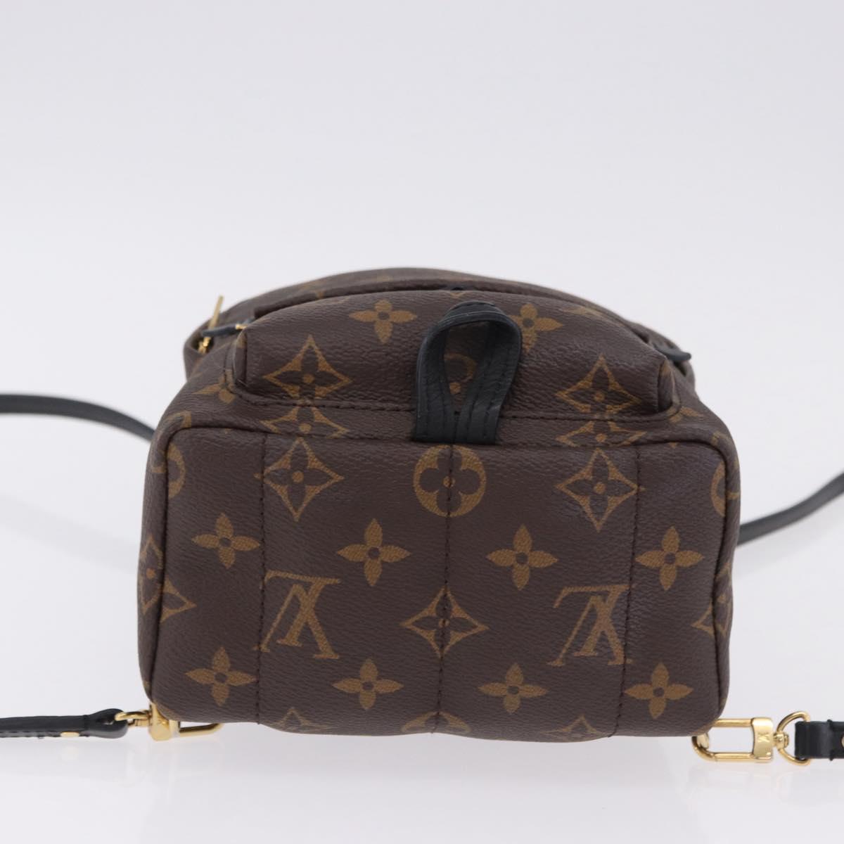 LOUIS VUITTON Monogram Palm Springs MINI Backpack M44873 LV Auth 195585V