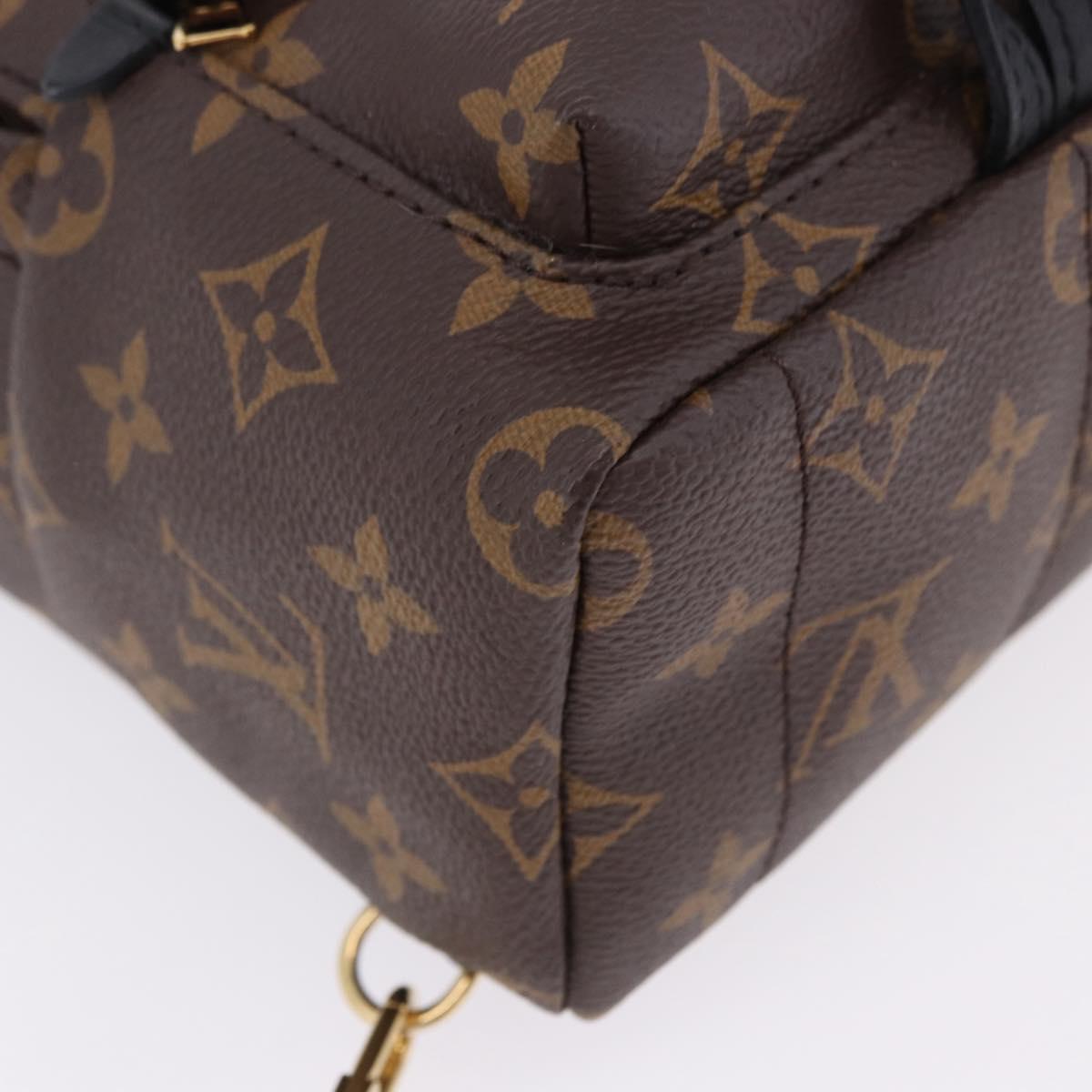LOUIS VUITTON Monogram Palm Springs MINI Backpack M44873 LV Auth 195585V
