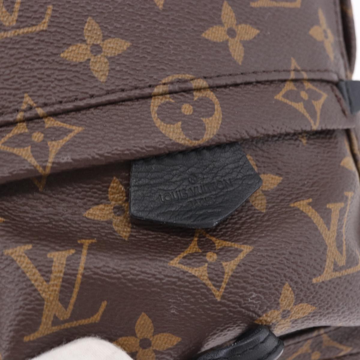LOUIS VUITTON Monogram Palm Springs MINI Backpack M44873 LV Auth 195585V
