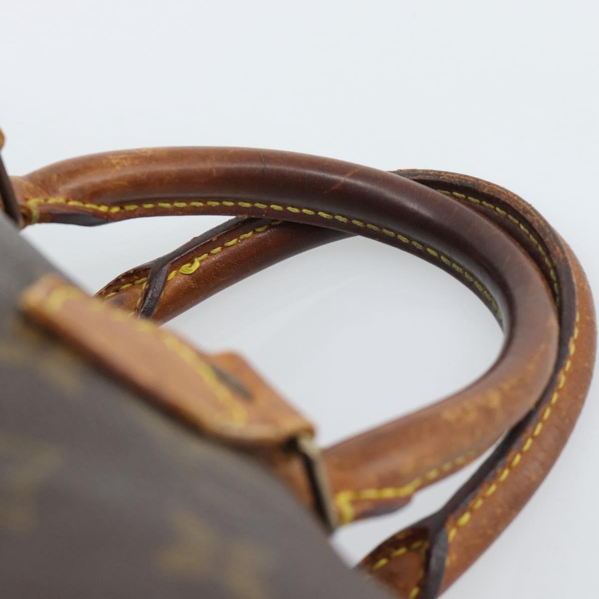 LOUIS VUITTON Monogram Speedy 25 Hand Bag M41528 LV Auth 195587