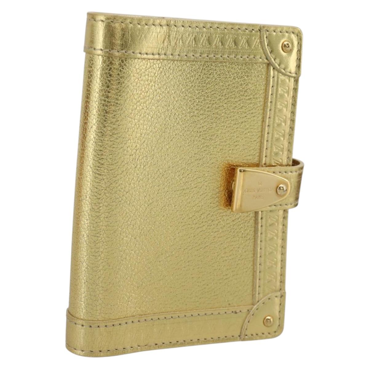 LOUIS VUITTON Suhari Agenda Partonaire PM Day Planner Cover R21048 Auth 195589V