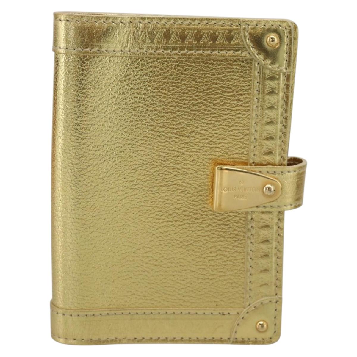 LOUIS VUITTON Suhari Agenda Partonaire PM Day Planner Cover R21048 Auth 195589V