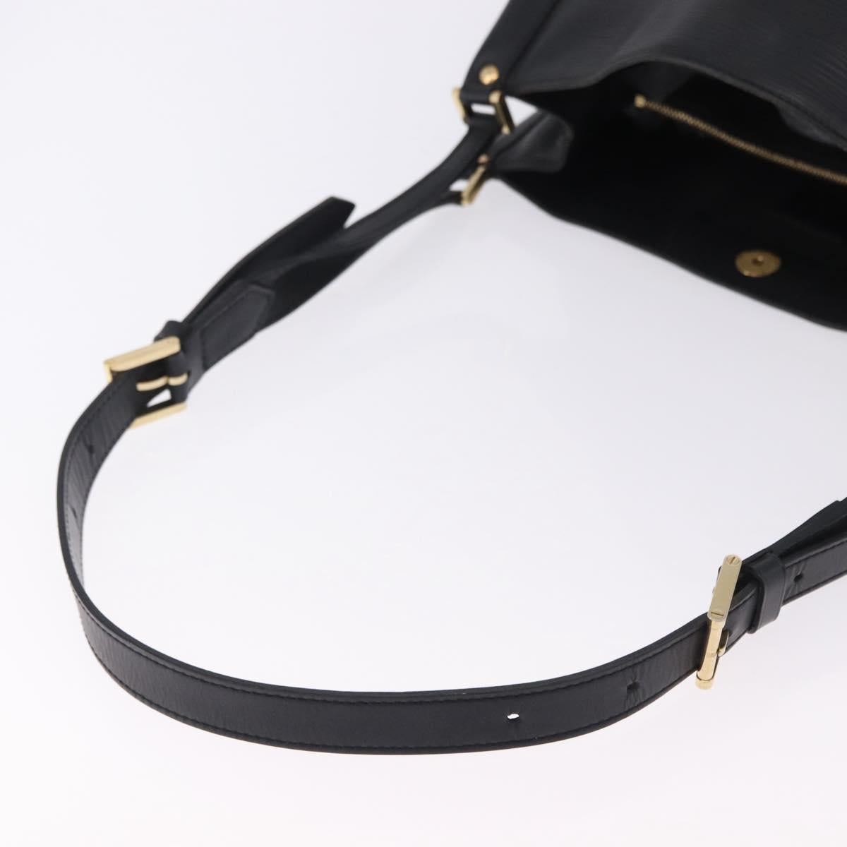 LOUIS VUITTON Epi Mandala MM Shoulder Bag Black M58892 LV Auth 195591