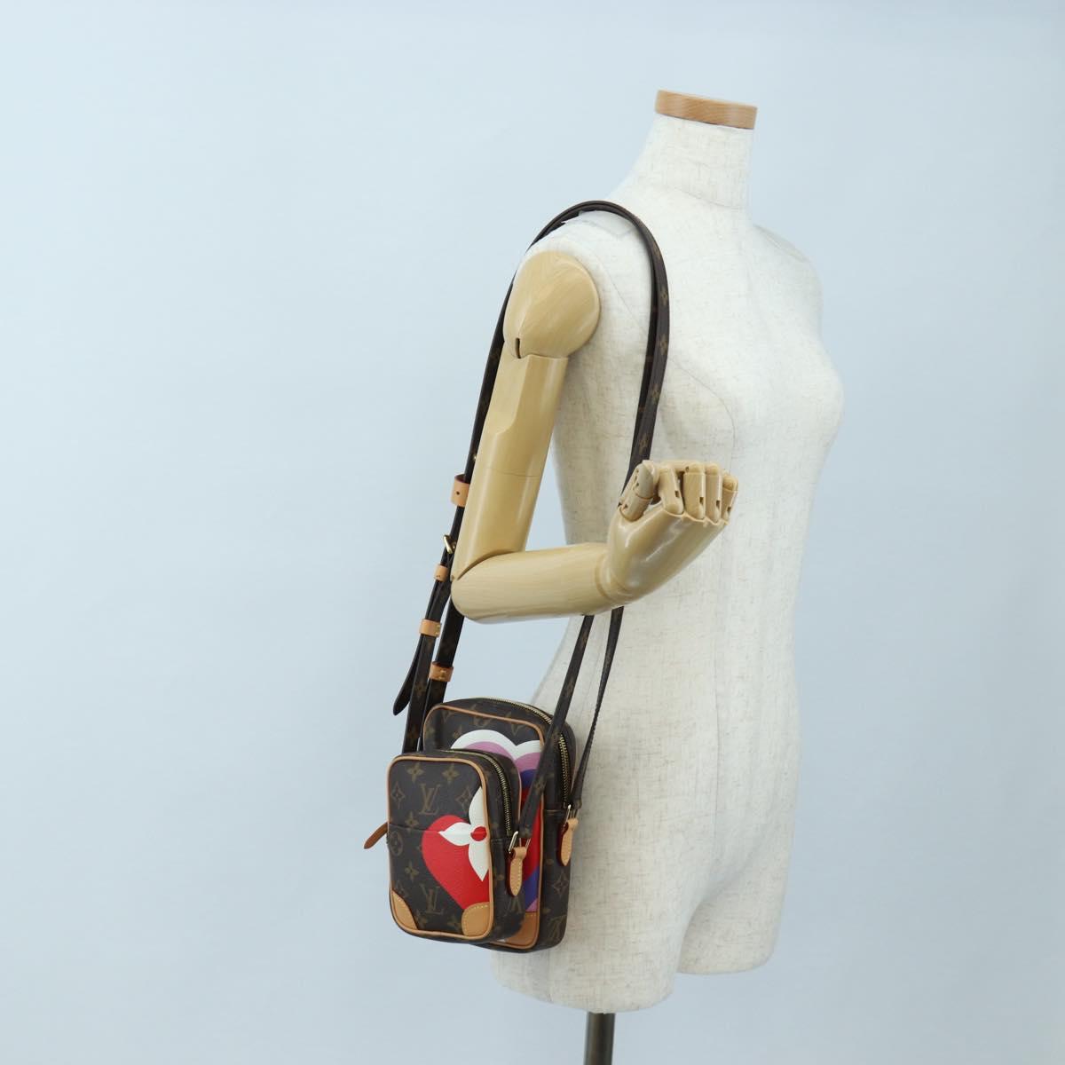 LOUIS VUITTON Monogram Game On Panam Set Shoulder Bag M57450 LV Auth 195604SAM