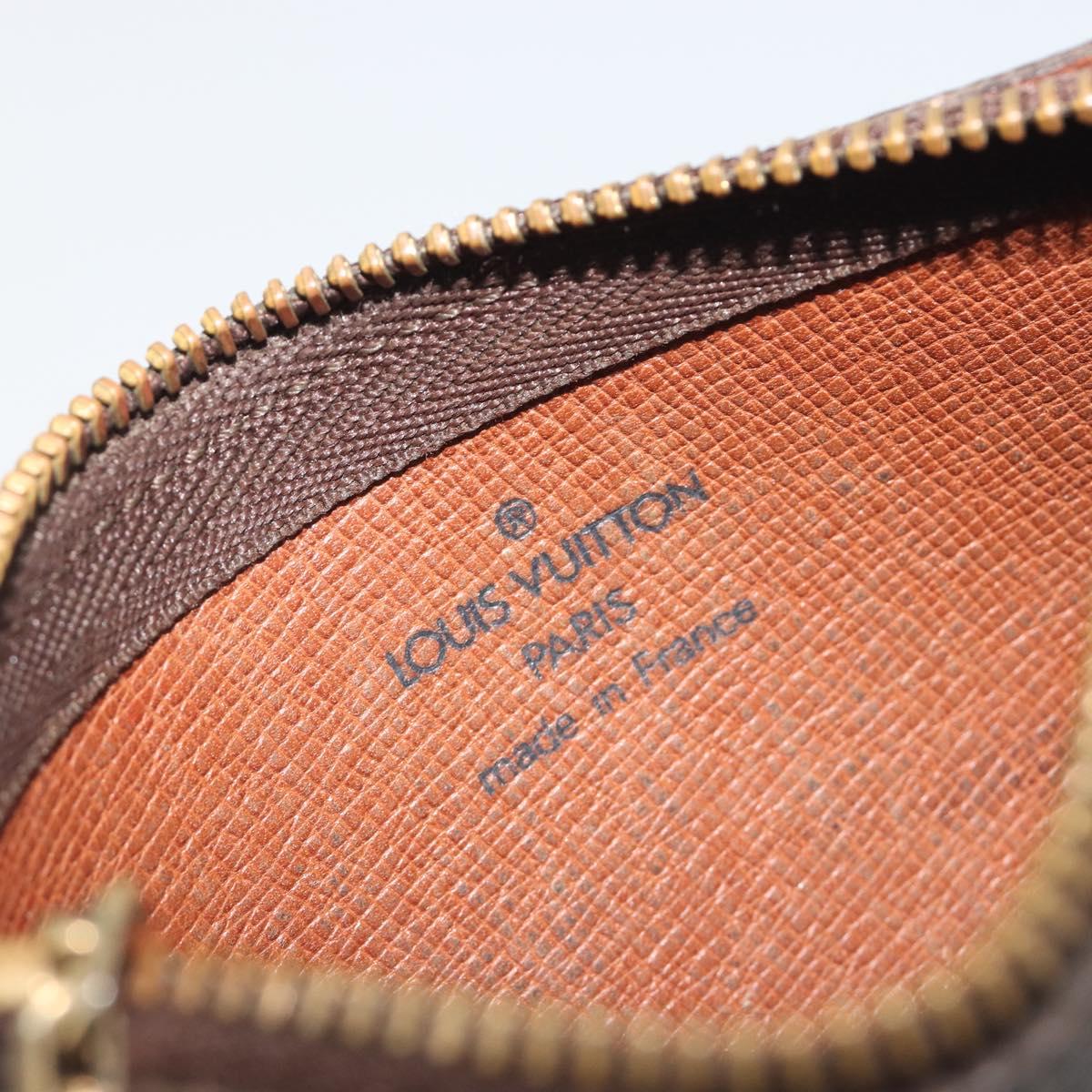 LOUIS VUITTON Monogram Pochette Cles Coin Purse M62650 LV Auth 195605A