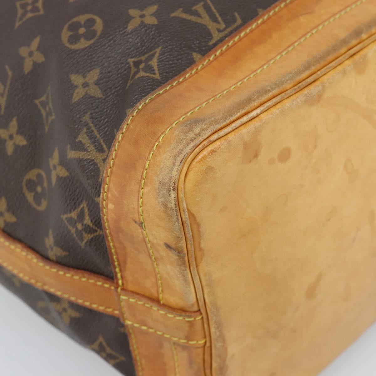 LOUIS VUITTON Monogram Petit Noe Shoulder Bag M42226 LV Auth 195632