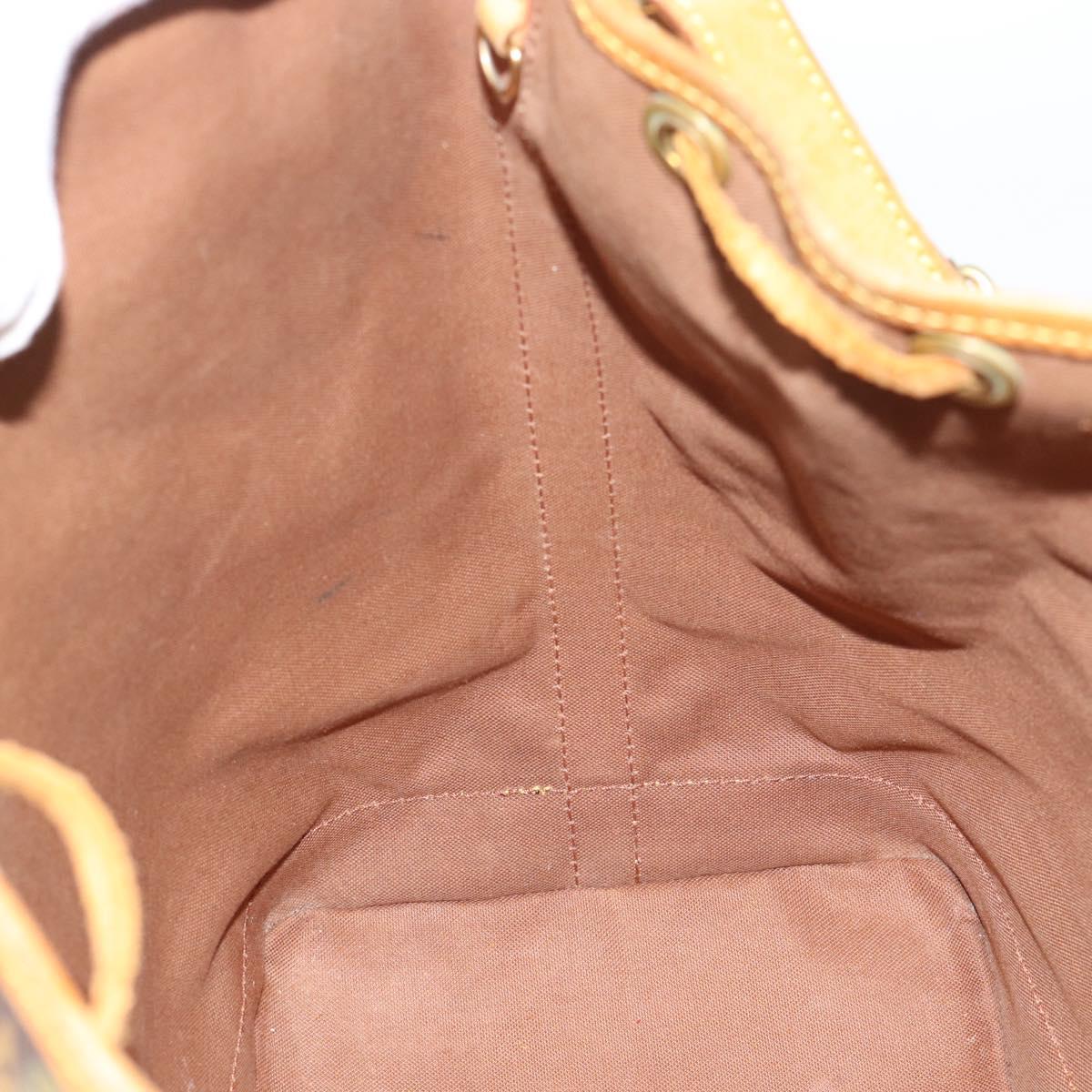 LOUIS VUITTON Monogram Petit Noe Shoulder Bag M42226 LV Auth 195632