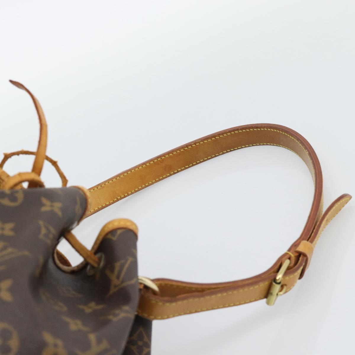 LOUIS VUITTON Monogram Petit Noe Shoulder Bag M42226 LV Auth 195632