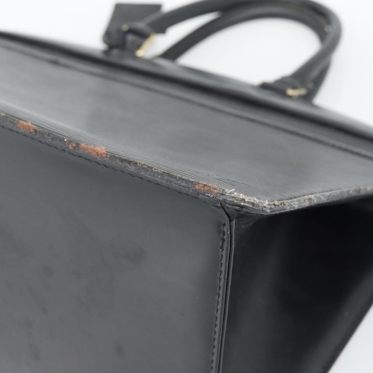 LOUIS VUITTON Epi Riviera Hand Bag Black M48182 LV Auth 195633