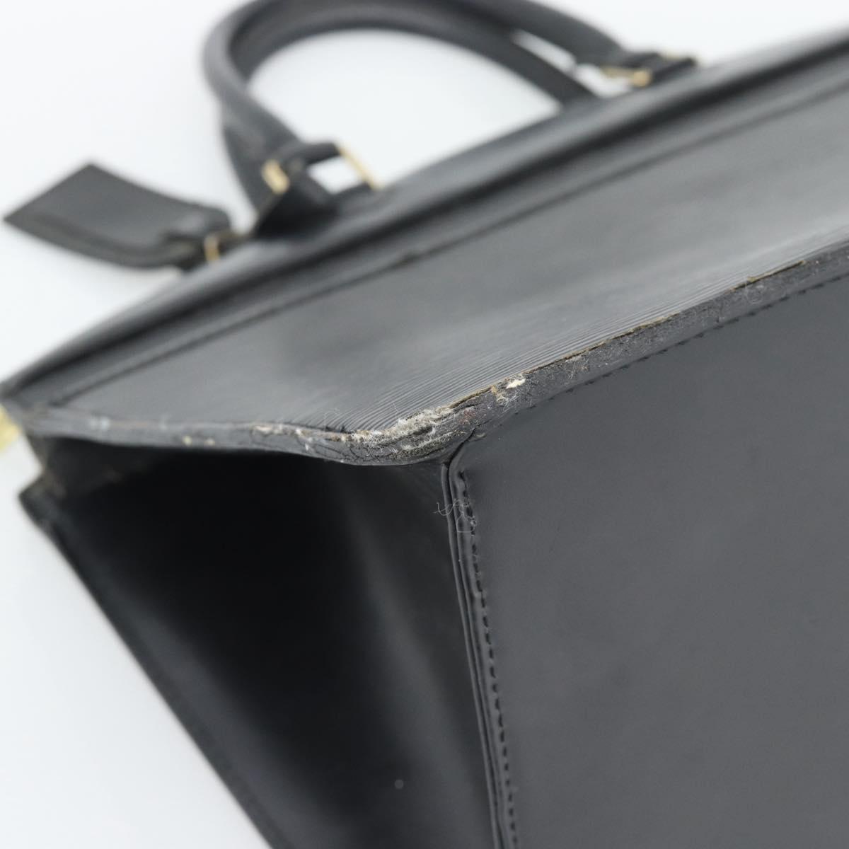 LOUIS VUITTON Epi Riviera Hand Bag Black M48182 LV Auth 195633