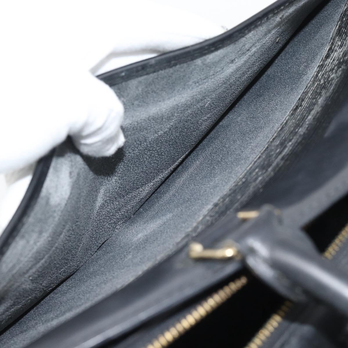 LOUIS VUITTON Epi Riviera Hand Bag Black M48182 LV Auth 195633