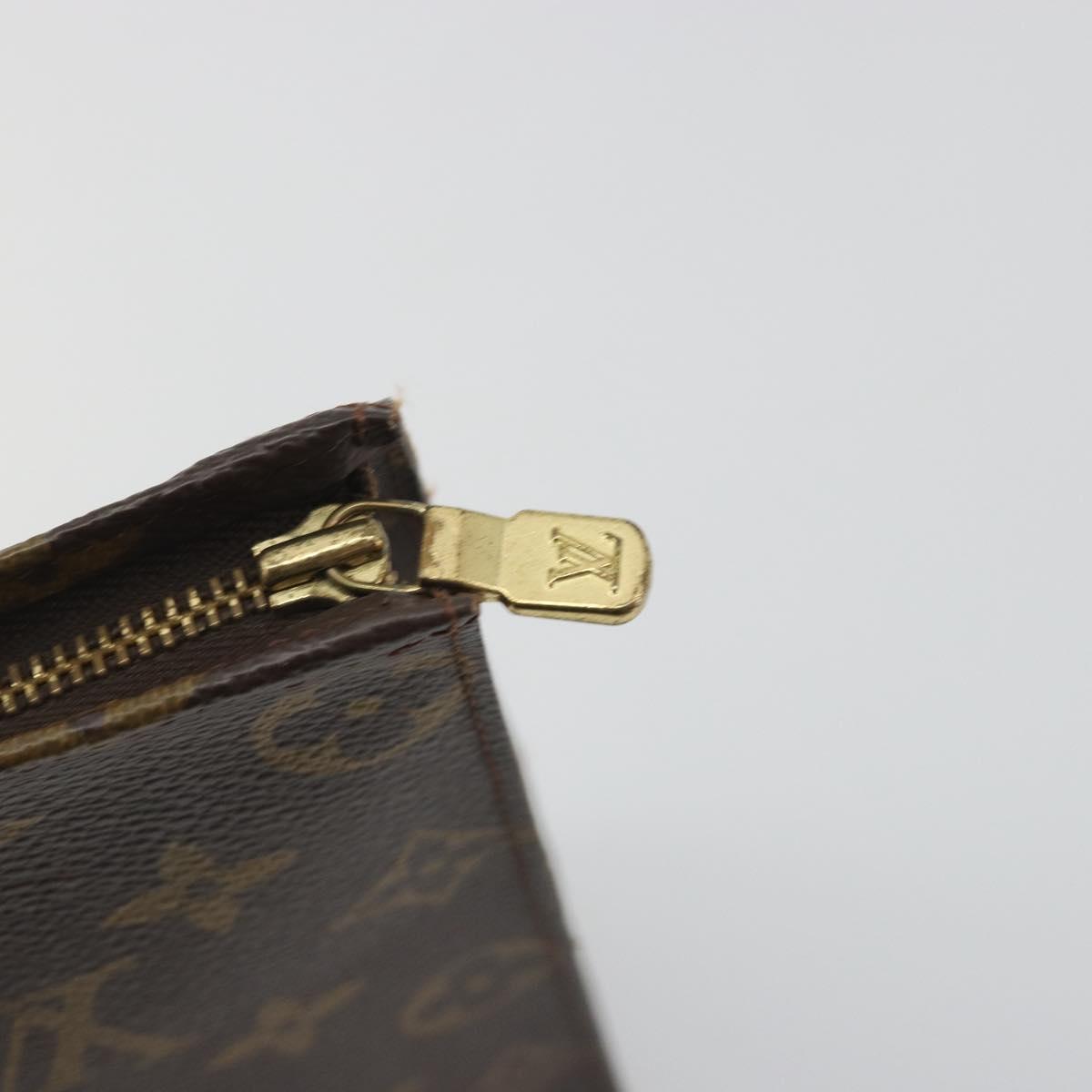 LOUIS VUITTON Monogram Poche Toilette 26 Pouch M47542 LV Auth 195661