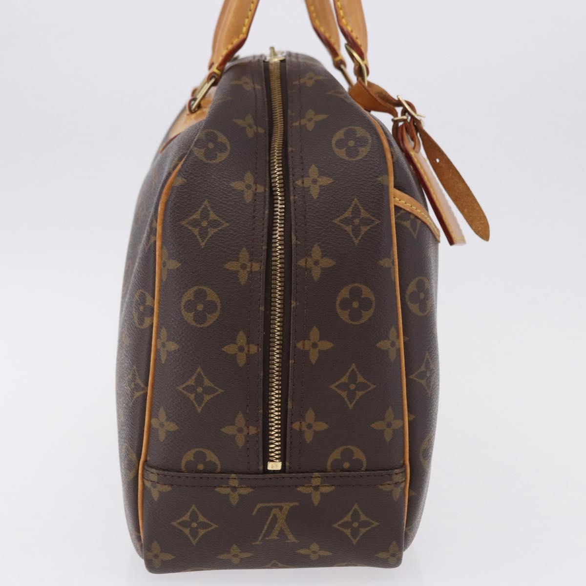 LOUIS VUITTON Monogram Deauville Hand Bag M47270 LV Auth 195665
