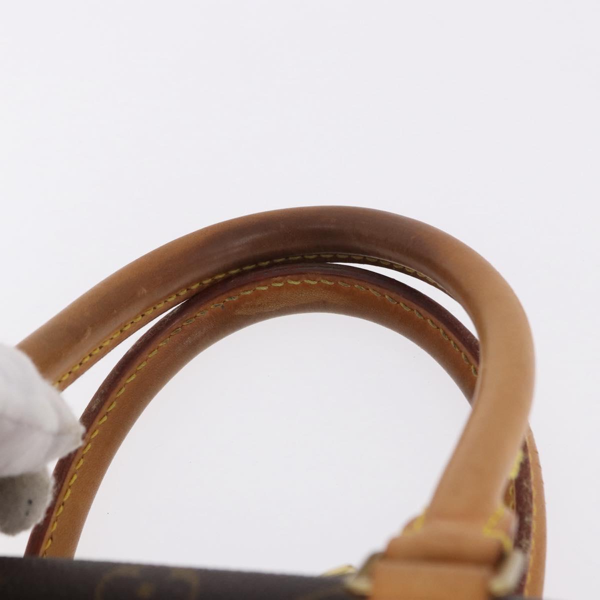 LOUIS VUITTON Monogram Deauville Hand Bag M47270 LV Auth 195665