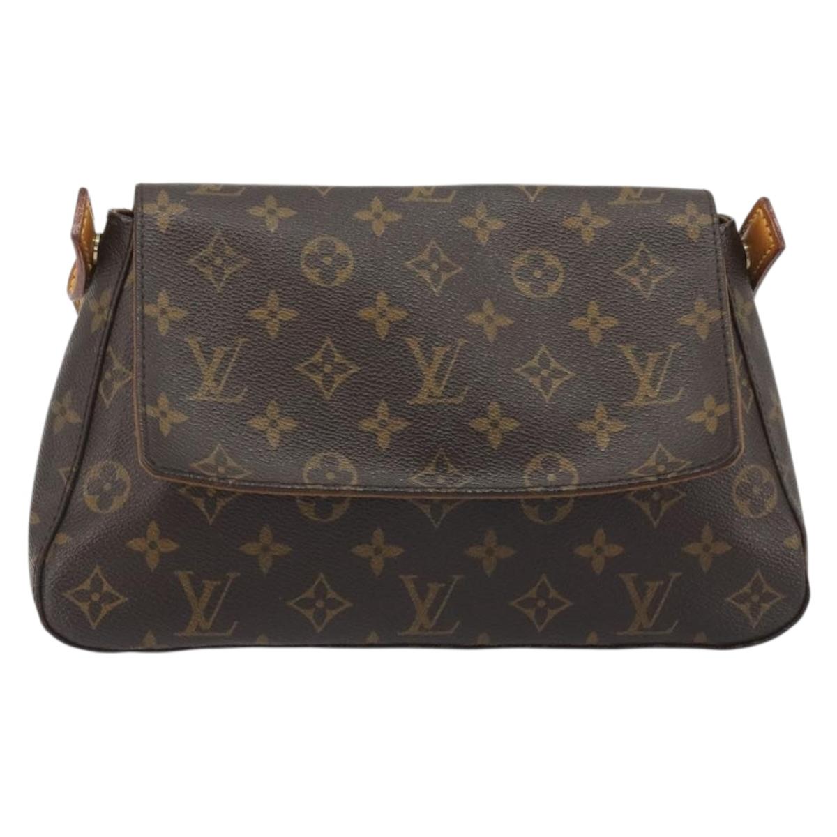 LOUIS VUITTON Monogram Mini Looping Shoulder Bag M51147 LV Auth 195673