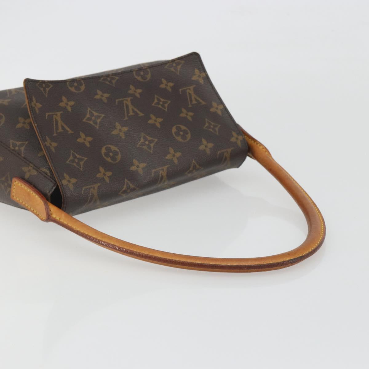 LOUIS VUITTON Monogram Mini Looping Shoulder Bag M51147 LV Auth 195673