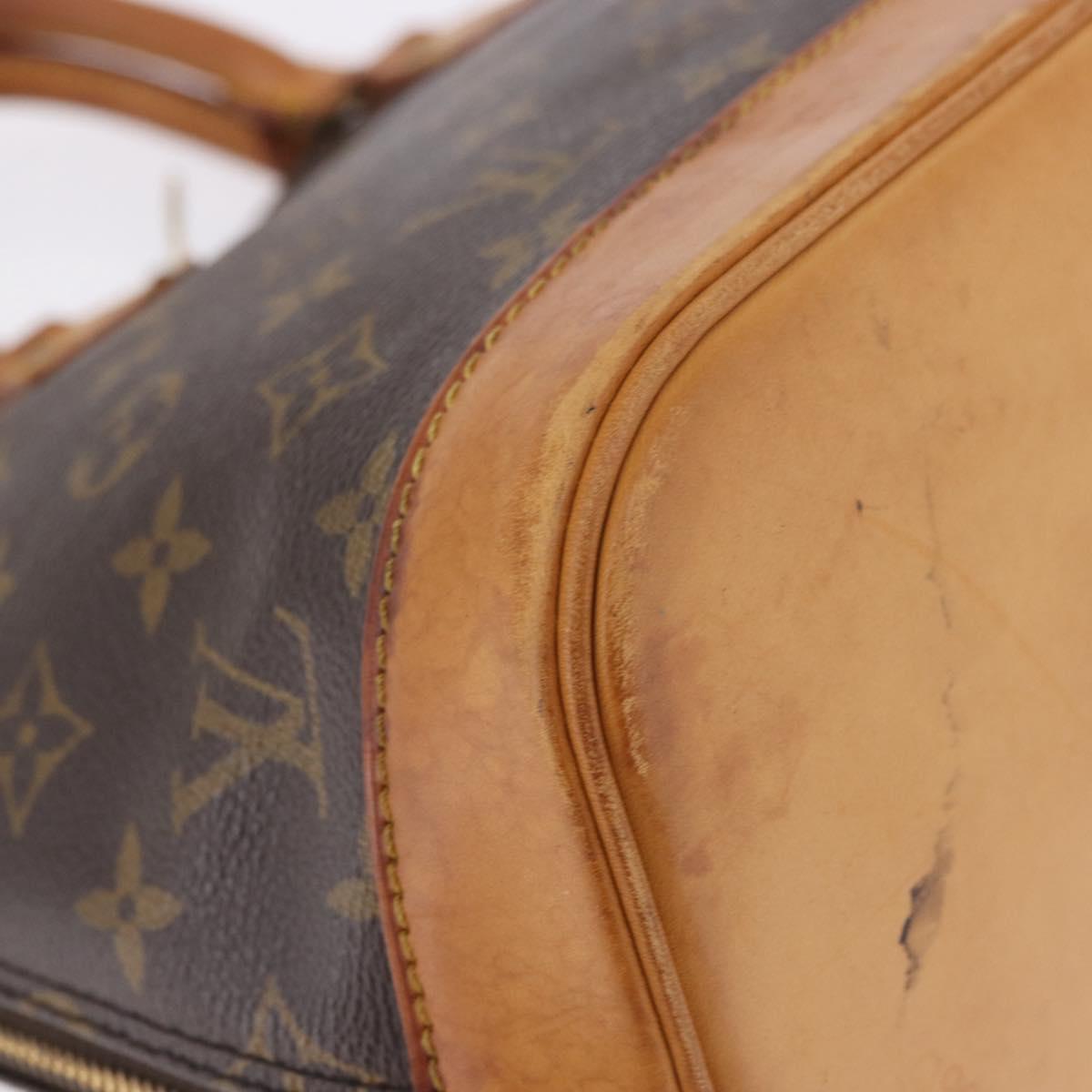 LOUIS VUITTON Monogram Alma PM Hand Bag M53151 LV Auth 195674