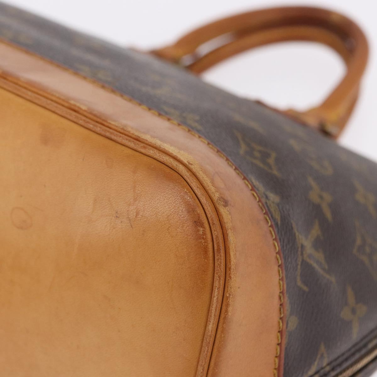 LOUIS VUITTON Monogram Alma PM Hand Bag M53151 LV Auth 195674