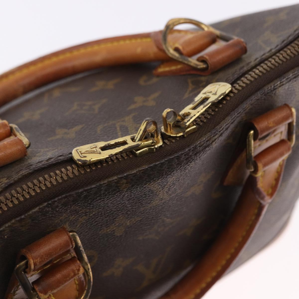 LOUIS VUITTON Monogram Alma PM Hand Bag M53151 LV Auth 195674