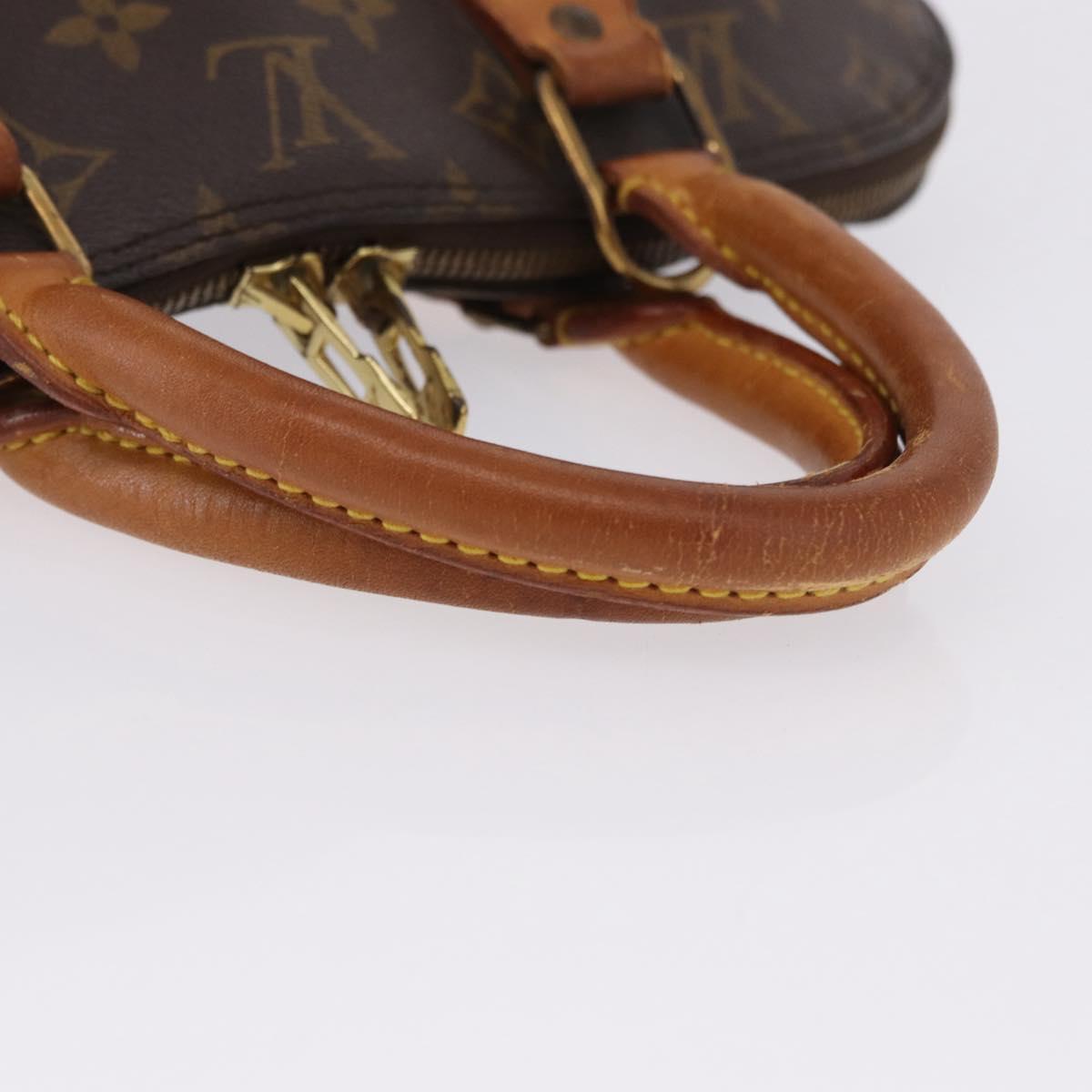 LOUIS VUITTON Monogram Alma PM Hand Bag M53151 LV Auth 195674
