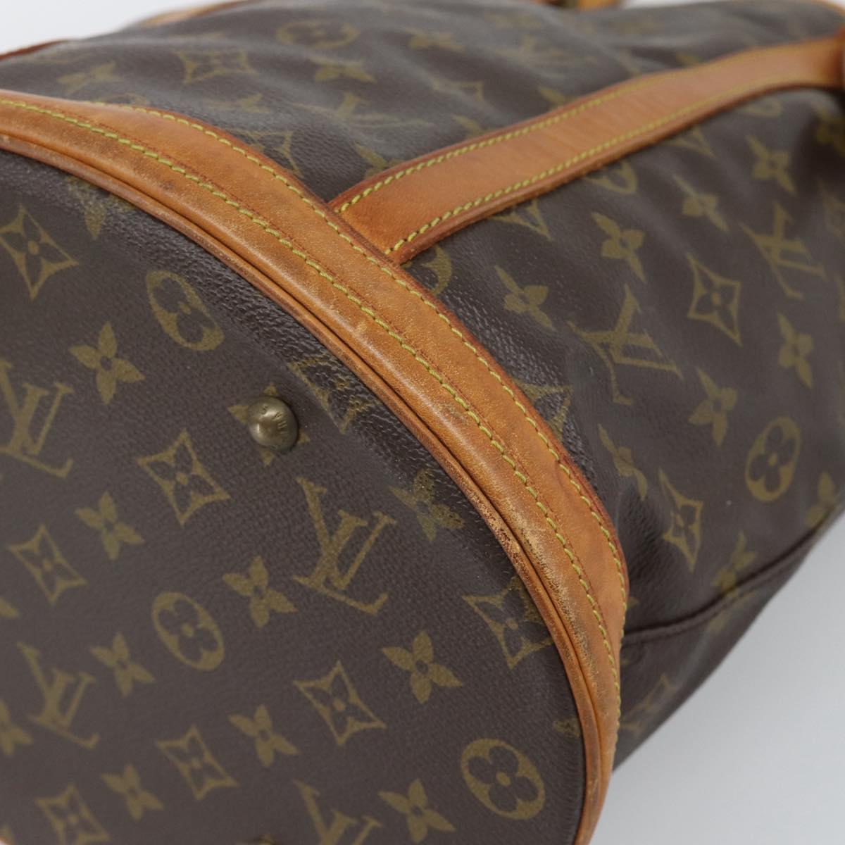 LOUIS VUITTON Monogram Bucket GM Shoulder Bag M42236 LV Auth 195679