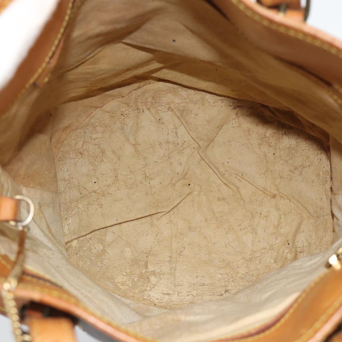LOUIS VUITTON Monogram Bucket GM Shoulder Bag M42236 LV Auth 195679